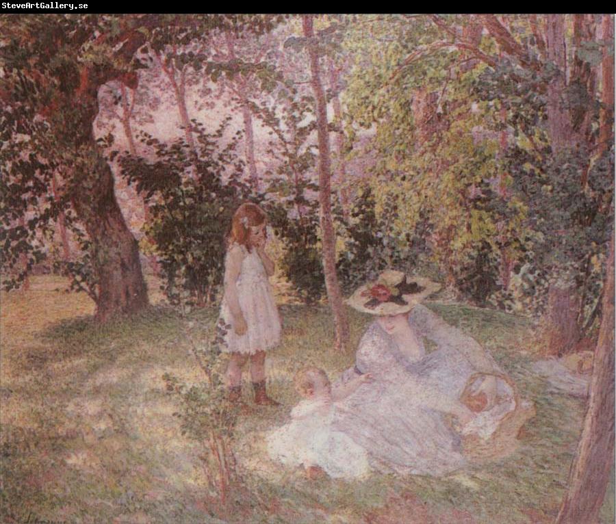 Henry Lebasques Picnic on the Grass